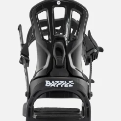 Attacchi da snowboard Uomo Battle NERO/BIANCO (XL)