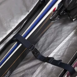BORSA PORTA SCI UNISEX STRATO PER 2 PAIA CON ROTELLE ESTENSIBILE 170-210 CM
