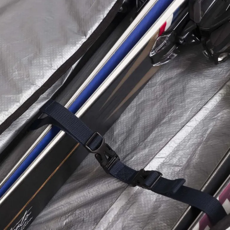 BORSA PORTA SCI UNISEX STRATO PER 2 PAIA CON ROTELLE ESTENSIBILE 170-210 CM
