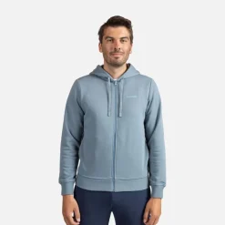 Felpa uomo con cappuccio e zip integrale Presset