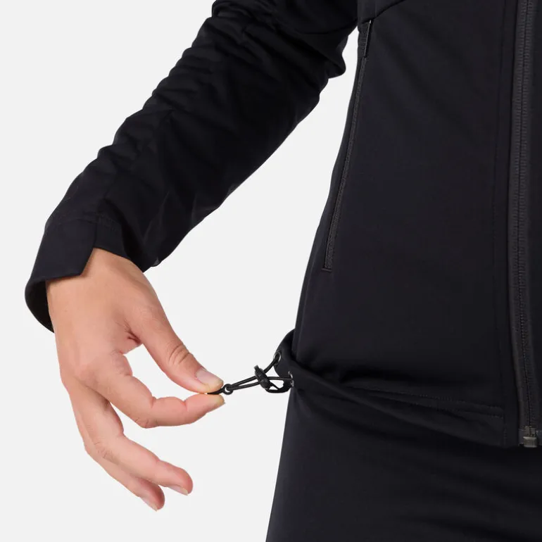 Giacca con cappuccio softshell donna Genetys