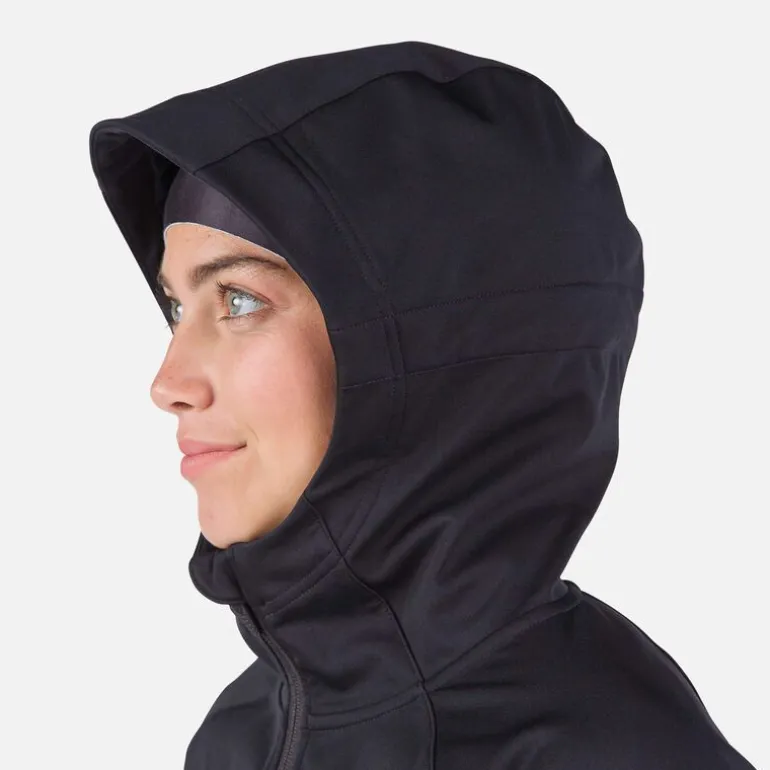 Giacca con cappuccio softshell donna Genetys