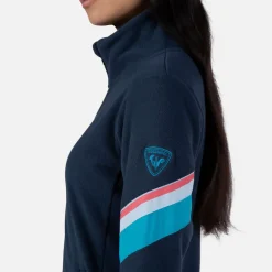 Giacca in pile donna con zip integrale Strawpile