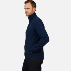 Giacca in pile uomo con zip integrale Strawpile