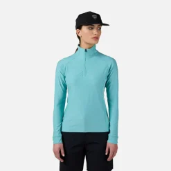 Maglia donna maniche lunghe con mezza zip Westweg