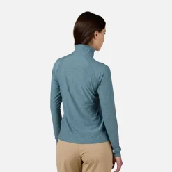 Maglia donna maniche lunghe con mezza zip Westweg