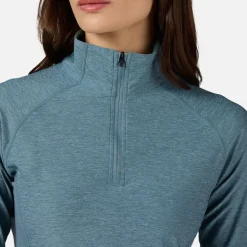 Maglia donna maniche lunghe con mezza zip Westweg