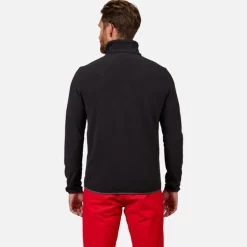 Maglia in pile con mezza zip uomo Strawpile