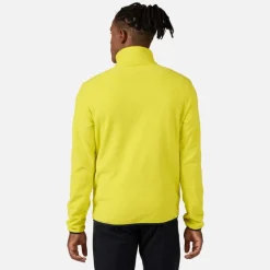 Maglia in pile con mezza zip uomo Strawpile