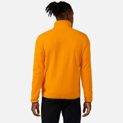 Maglia in pile con mezza zip uomo Strawpile