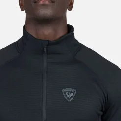 Maglia in pile uomo con mezza zip Blackside