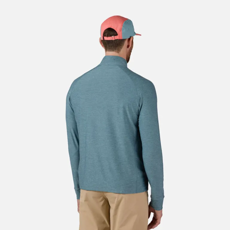 Maglia uomo maniche lunghe con mezza zip Westweg