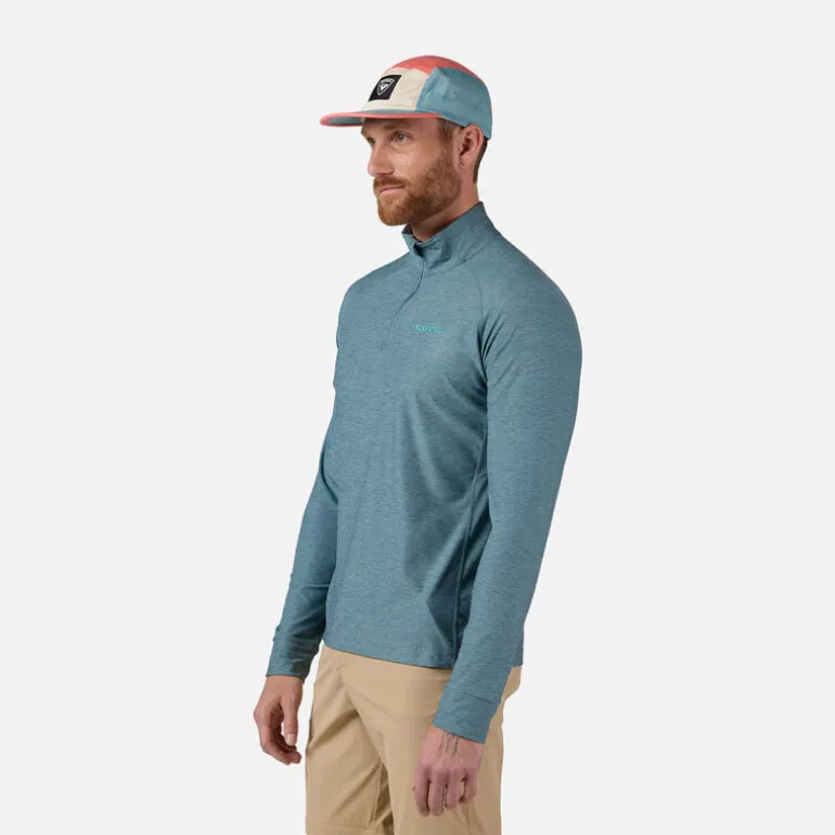 Maglia uomo maniche lunghe con mezza zip Westweg