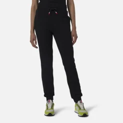 Pantaloni sportivi felpati donna logo