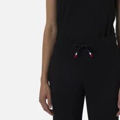 Pantaloni sportivi felpati donna logo