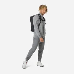 Pantaloni sportivi felpati uomo logo