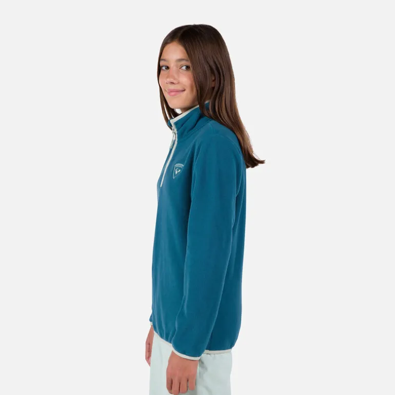 Pile bambino con mezza zip Strawpile