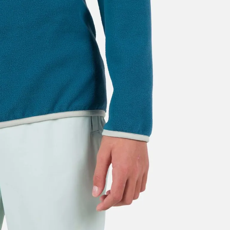 Pile bambino con mezza zip Strawpile