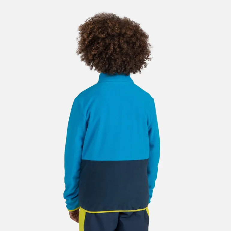 Pile bambino con zip integrale Strawpile