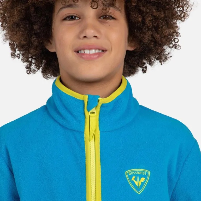 Pile bambino con zip integrale Strawpile