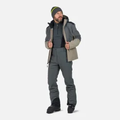 Pile uomo con mezza zip Cieloalto