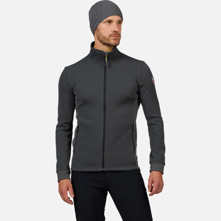 Pile uomo con zip integrale Cieloalto