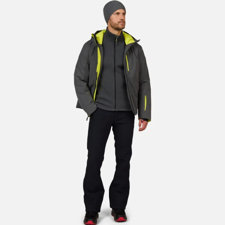 Pile uomo con zip integrale Cieloalto