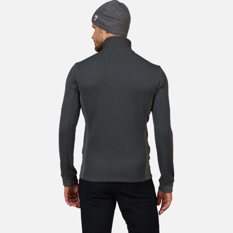 Pile uomo con zip integrale Cieloalto