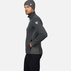 Pile uomo con zip integrale Cieloalto