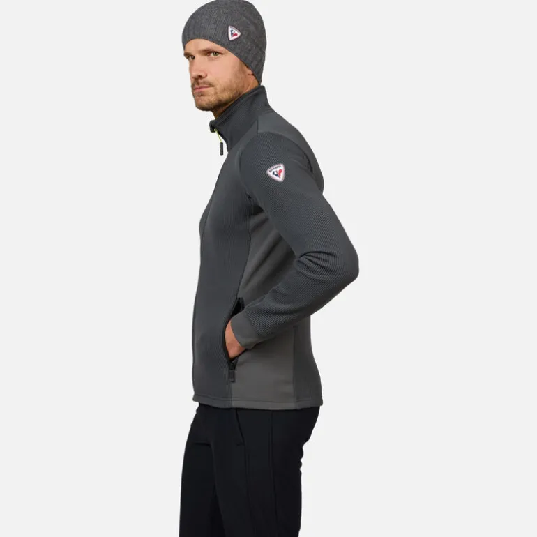 Pile uomo con zip integrale Cieloalto