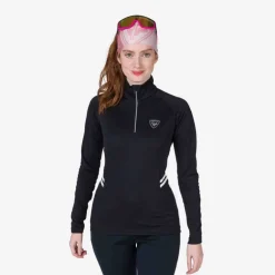 Strato base donna con mezza zip Poursuite