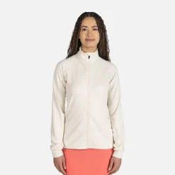 Strato intermedio stretch full zip donna