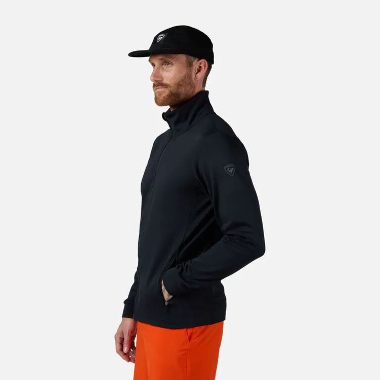 Strato intermedio stretch full zip uomo