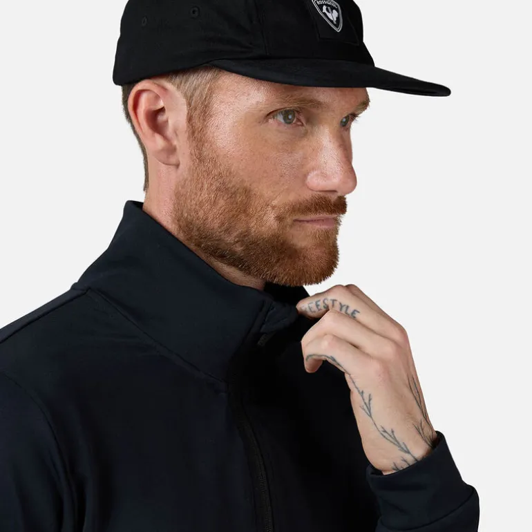 Strato intermedio stretch full zip uomo